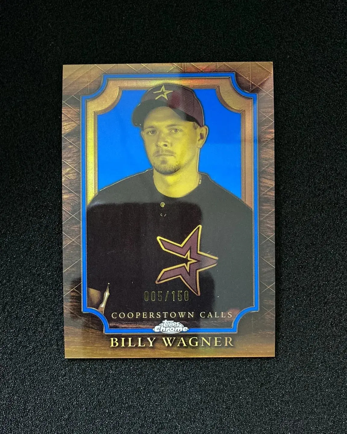 2025 Topps Chrome Billy Wagner #CC-3 Cooperstown Calls Blue REF 5/150 QI95