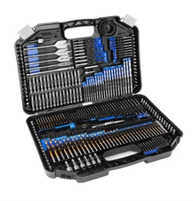 246-Pc Drill Bit Set – For Cordless Drill, Wood, Metal, Masonry & Screws