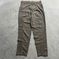 Vtg Y2K Bugle Boy Pleated Cargo Pants Sz. 34X33 Taper