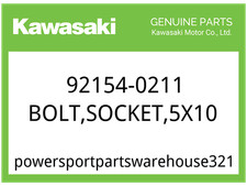 Kawasaki OEM Part 92154-0211 BOLT,SOCKET,5X10