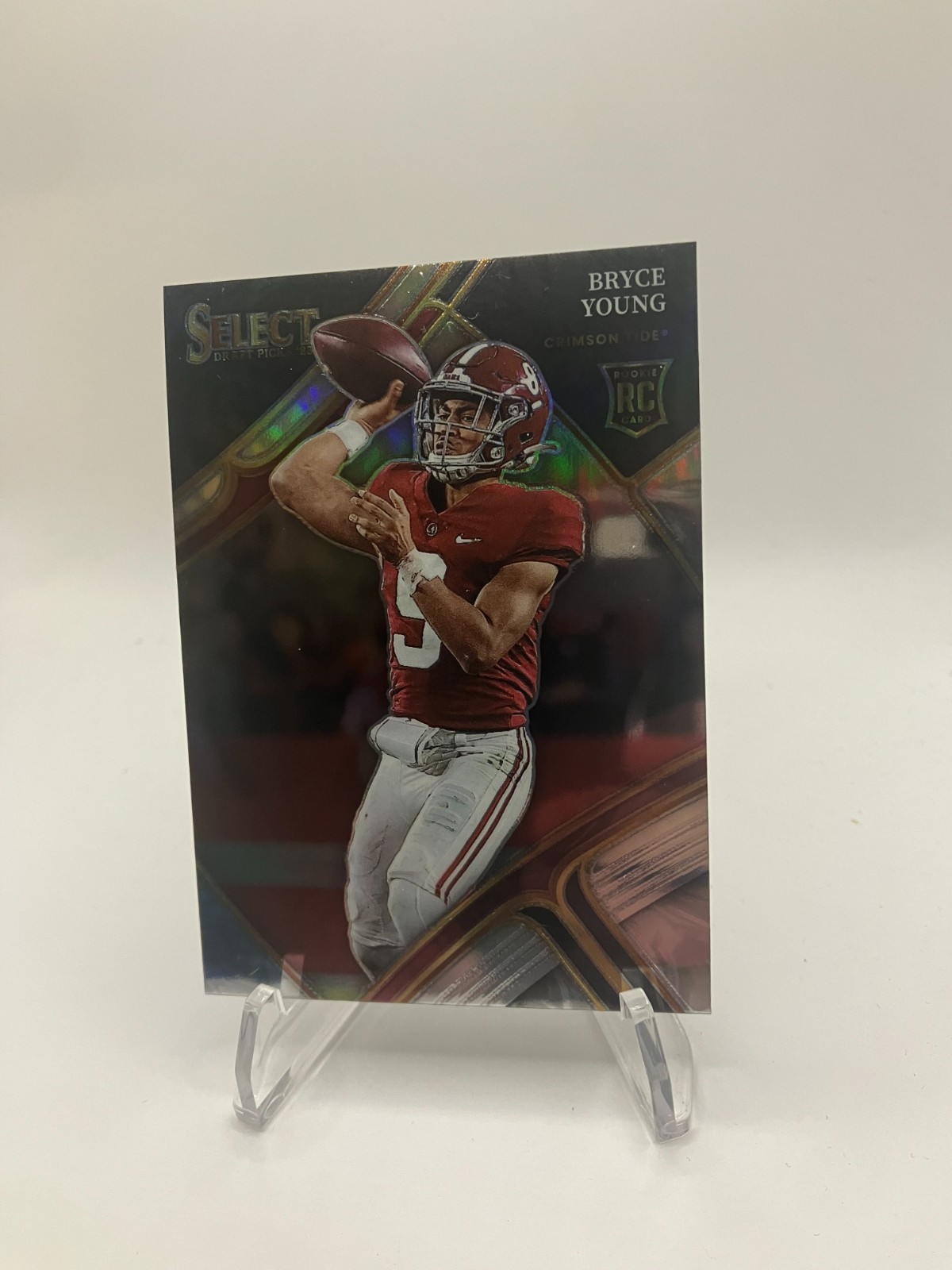 2023 Panini Select Draft Picks - Field Level Bryce Young #101 Silver Prizm (RC)