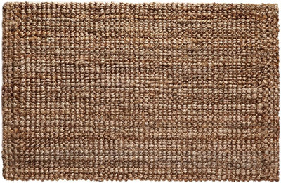Jute Handspun Area Rug - Premium Handwoven 24 x 36 Inch, Natural