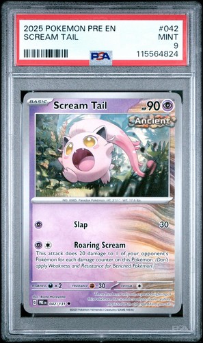 Scream Tail graded PSA 9 for sale on eBay
