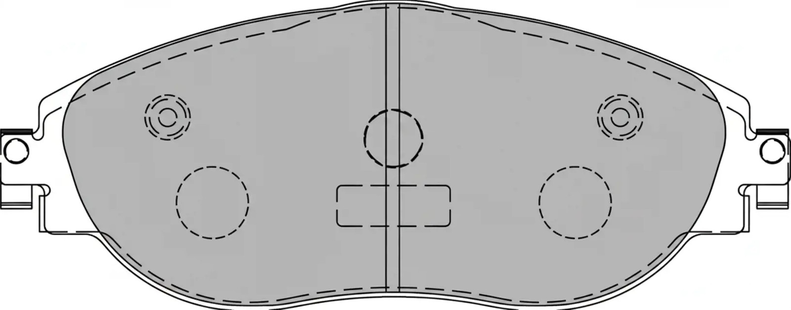 Brake pads FDS4425 FERODO RACING for SEAT VW SKODA