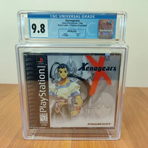 factory Sealed Xenogears CGC 9.8 A+ MINTY sony playstation one ps1 NOT wata psa
