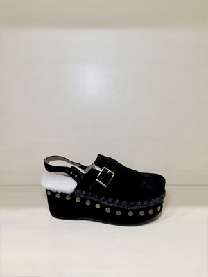 MOU Women's nero Clog Size 39-40