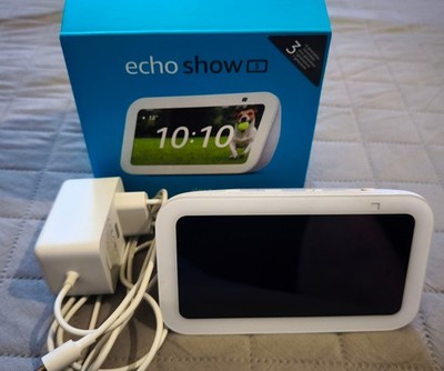 Amazon Echo Show 5 (3. Generation) Smart Display Lautsprecher -Weiß- top Zustand