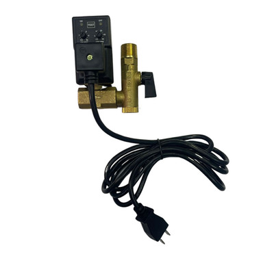 E4B15-00V Granzow Electric Solenoid Drain - 1/2'' Tread - 115 Volts - 6 ft cord