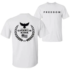 Charlie Kirk Shirt, Thank You Charlie Shirt, Justice Charlie Kirk Memorial Tee