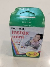 FUJI Instax Mini Film 2 Ten Shot Packs. 20 Shots Total Open Box Sealed Package