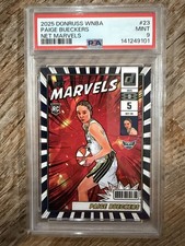2025 Panini Donruss WNBA - Net Marvels Paige Bueckers #23 (RC) PSA 9