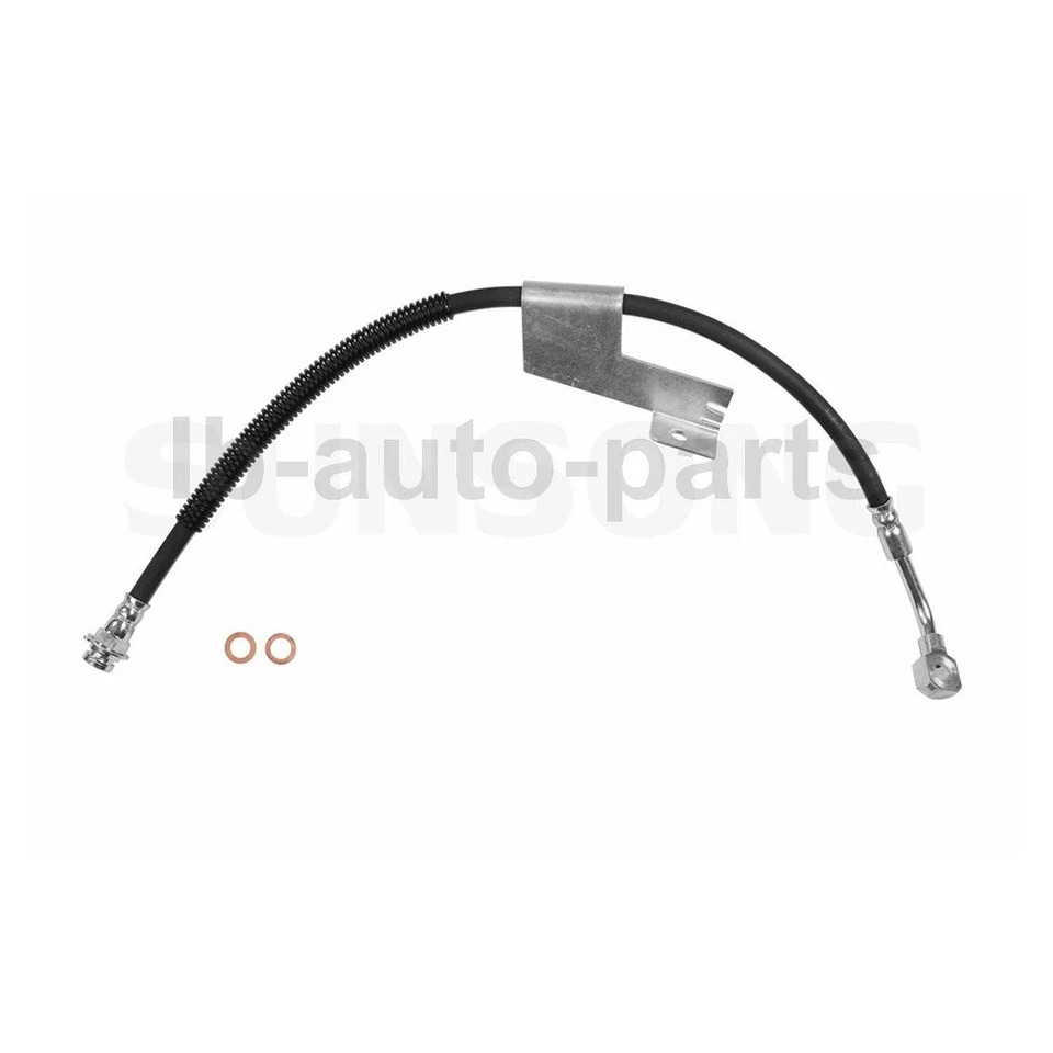 Linha de mangueira de freio Sunsong dianteira 2x para 1996-2000 GMC Savana 3500 7,4L - Imagem 4 de 4