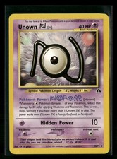 Pokemon TCG Unown [N] Psychic Uncommon Neo Discovery 50/75 NM on eBay