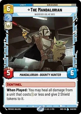 The Mandalorian - Wherever I Go, He Goes x1 Lightly Played