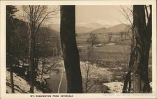 Intervale, New Hampshire NH Mt. Washington from Intervale Original Vintage RPPC
