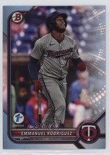 2022 Bowman Draft 1st Edition Sky Blue Foil Emmanuel Rodriguez #BD-93 0ha3