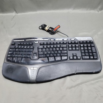 Microsoft Natural Ergonomic keyboard 4000 v1.0. USB Wired. Tested Works