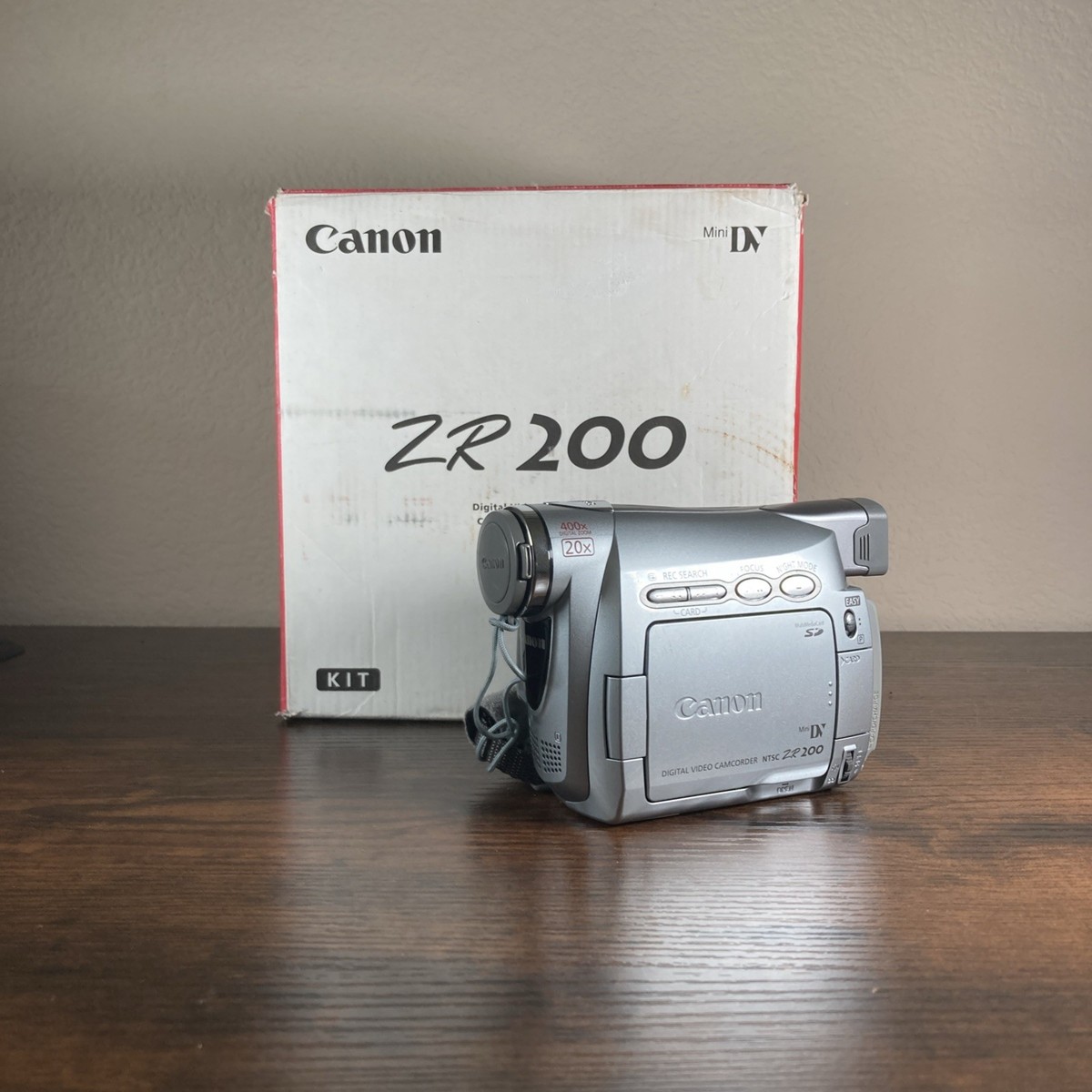 Canon ZR200 Mini DV Camcorder for sale online | eBay