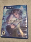 Final Fantasy X/X-2 HD Remaster (Sony PlayStation 4, 2015) Excellent Condition