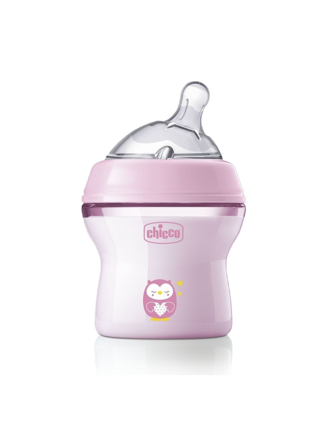 CHICCO BIBERON NAT FEEL PP 0M+ 150 ML BIMBA - Immagine 2