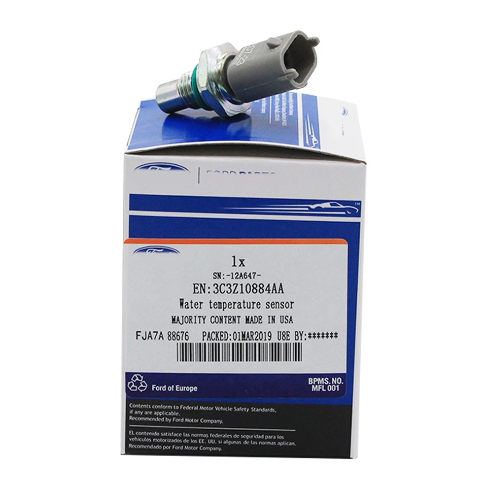 OEM Temperature Sensor Coolant Oil for Ford F250 F350 Diesel 03-10 - Image 2 of 4