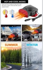 120W-500W Electric Car Heater Windshield Defogger Defroster Air Purifier DC 12V
