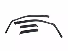 EGR Matte Black In-Channel Window Deflectors Fits Chevy 1500 20-25 Crew Cab