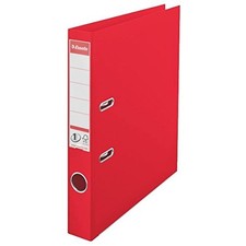 Esselte A4 Lever Arch File, Red, 52mm Spine, Plastic, Vivida Range, 624072, 1 un
