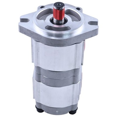 Shaft 17.48mm Hydraulic Tandem Double Gear Pump HGP-33A-F8/8R