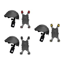 Motorcycle Phone Mount with Sunshade Clamp Sun Visor for Electric Motorbike