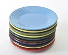 Fiesta, Fiestaware,  9" Luncheon Plate, Various Colors, Conditions & Prices
