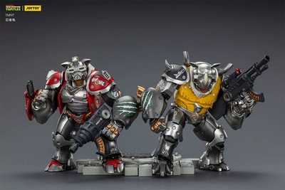 JOYTOY 1/18 Turtles TMNT Super Bebop JT03387 TMNT Mighty Rocksteady JT03394