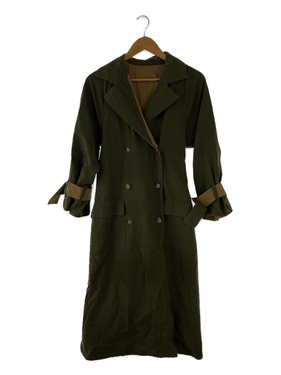 Ameri Trench Coat/-/Cotton/Khk/Plain/0191730041//… - image 1