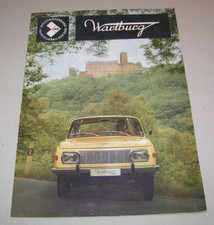 Brochure/brochure-Wartburg 353-sedan and station wagon-GDR edition 1970