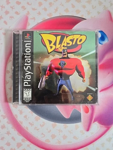 Blasto CIB (PlayStation, PS1) RESURFACED DISC - TESTED & WORKS