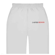 'I Voted Remain' Adult Sweatpants / Joggers (JO032728)