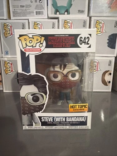 Funko POP! Stranger Things Steve (With Bandana) #642 Hot Topic Exclusive