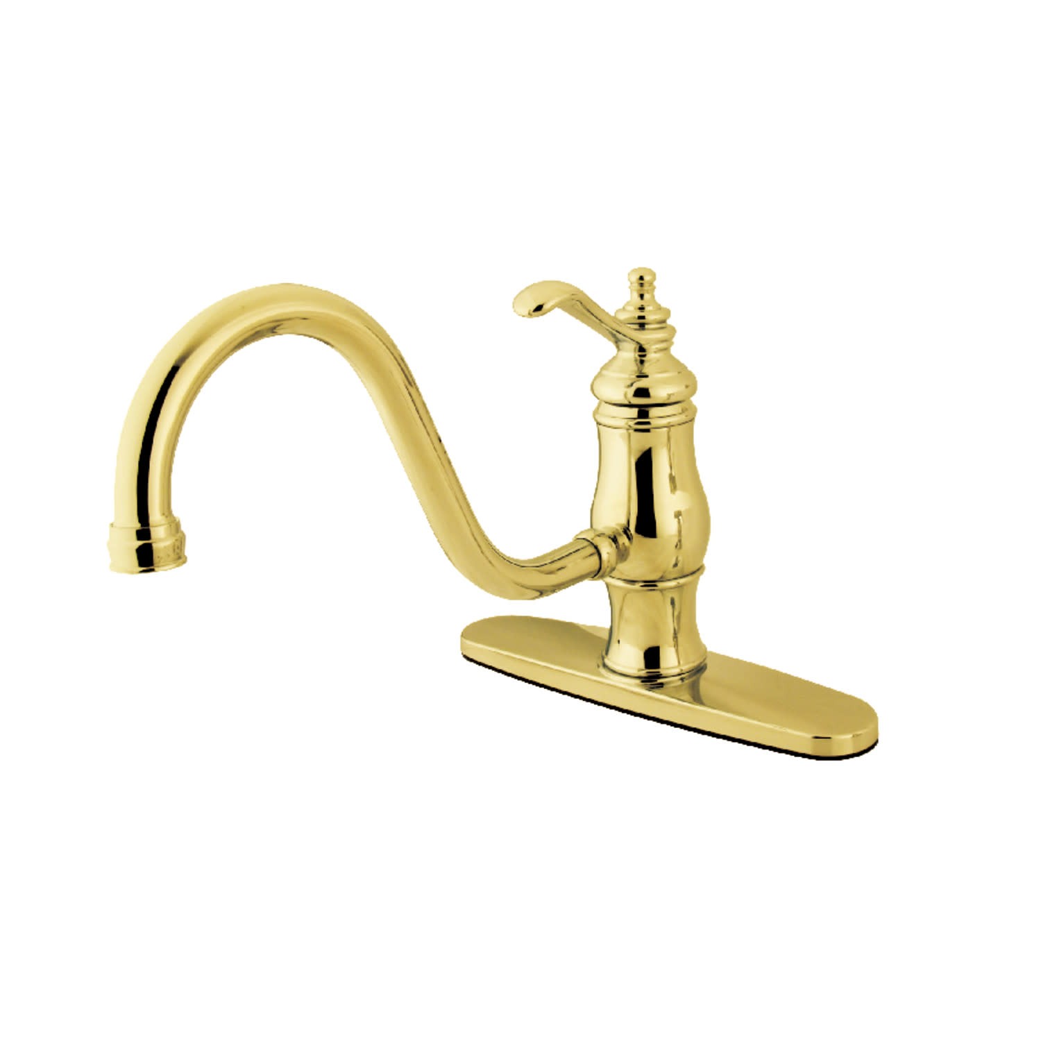 Kingston Brass KS157.TLLS Heritage 1.8 GPM Standard Kitchen - Brass