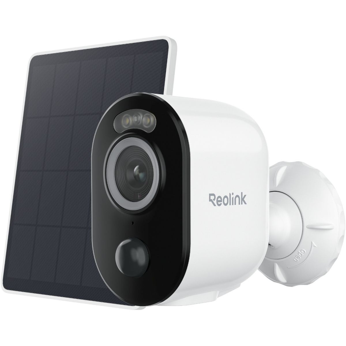 Caméra de surveillance REOLINK B330 extérieure wifi panneau solaire kit complet blanc