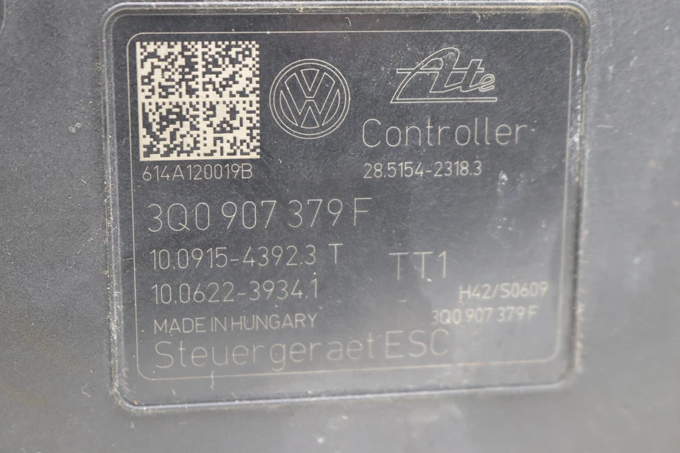 AUDI S3 2015-2016 - BOMBA ABS / UNIDAD DE MÓDULO 3Q0614517F Foto 4 de 4