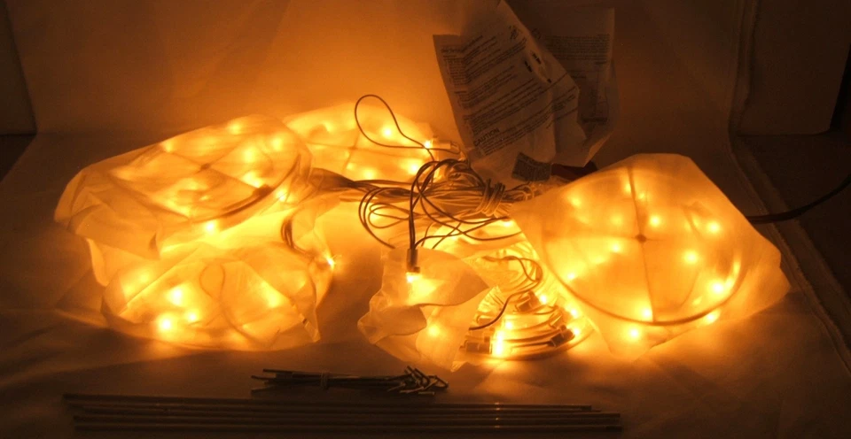 Spiral Christmas Tree Pathway Lights 5 Pack Pre-Lighted - New in Box - Working - Image 4 of 4