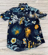 Camicia Vans Off the Wall ragazzo tropicale con bottoni taglia M (10-12)