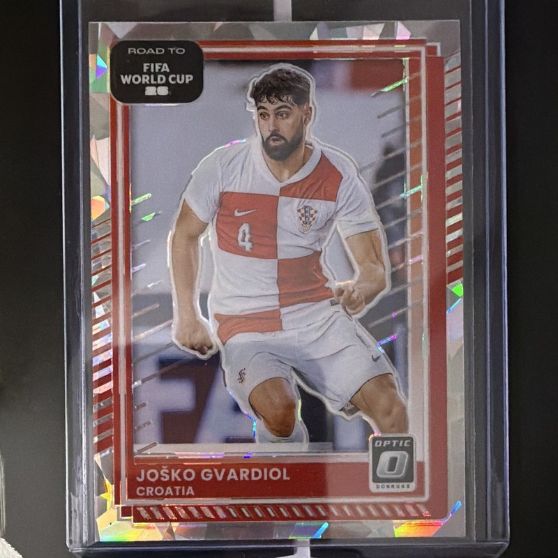 Panini 2025-26 Donruss Road to FIFA WC Optic Joško Gvardiol #57 Croatia