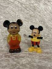 2 Micky-Maus-Figur Vintage Walt Disney Productions Japan + China