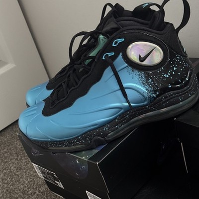 Nike Total Air Foamposite Max Tim Duncan Current Blue 472498-400 Men's 2012  