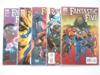 FANTASTIC FIVE Heft 1 2 3 4 5 komplett US Marvel 2007