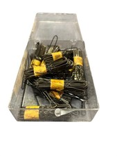Vintage Gayla Hair Pins Mixed Lot Metal Bronze Used w/ Box