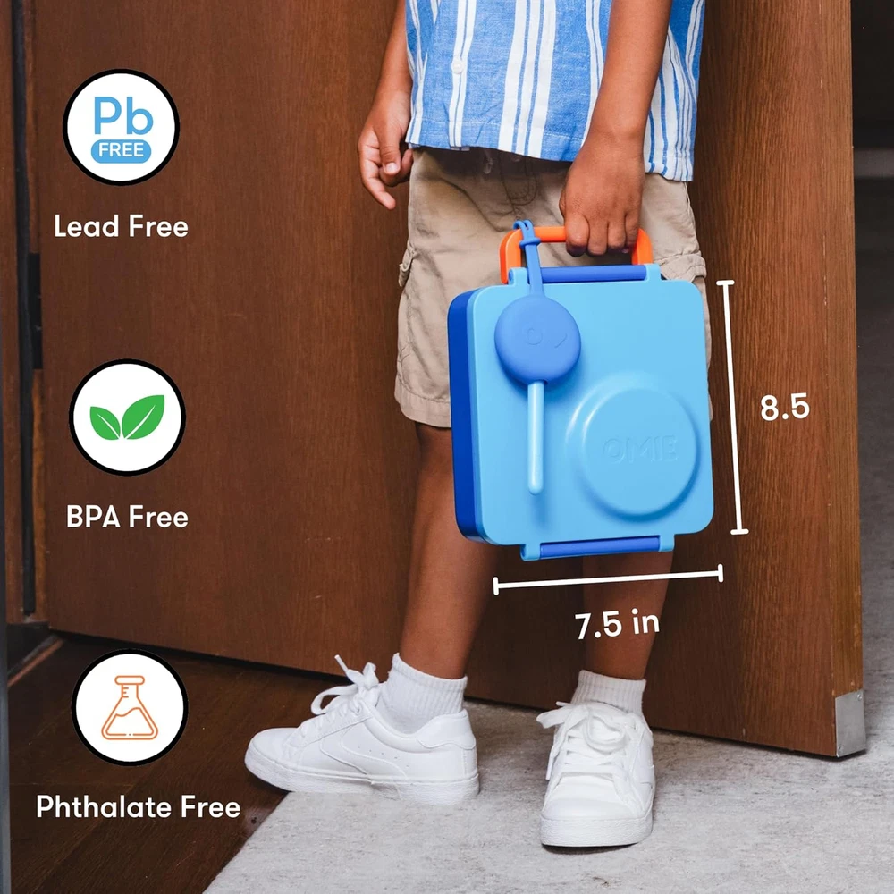 Box Bento Box for Kids - Insulated Bento Lunch Box with Leak Proof Vacuum Insula