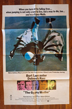 1969 The Gypsy Moths onesheet original style B batman birdman wingsuit skydiving