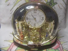 Seiko Melodies in Motion Classical Musical Mantle Clock SWAROVSKI Crystals RARE